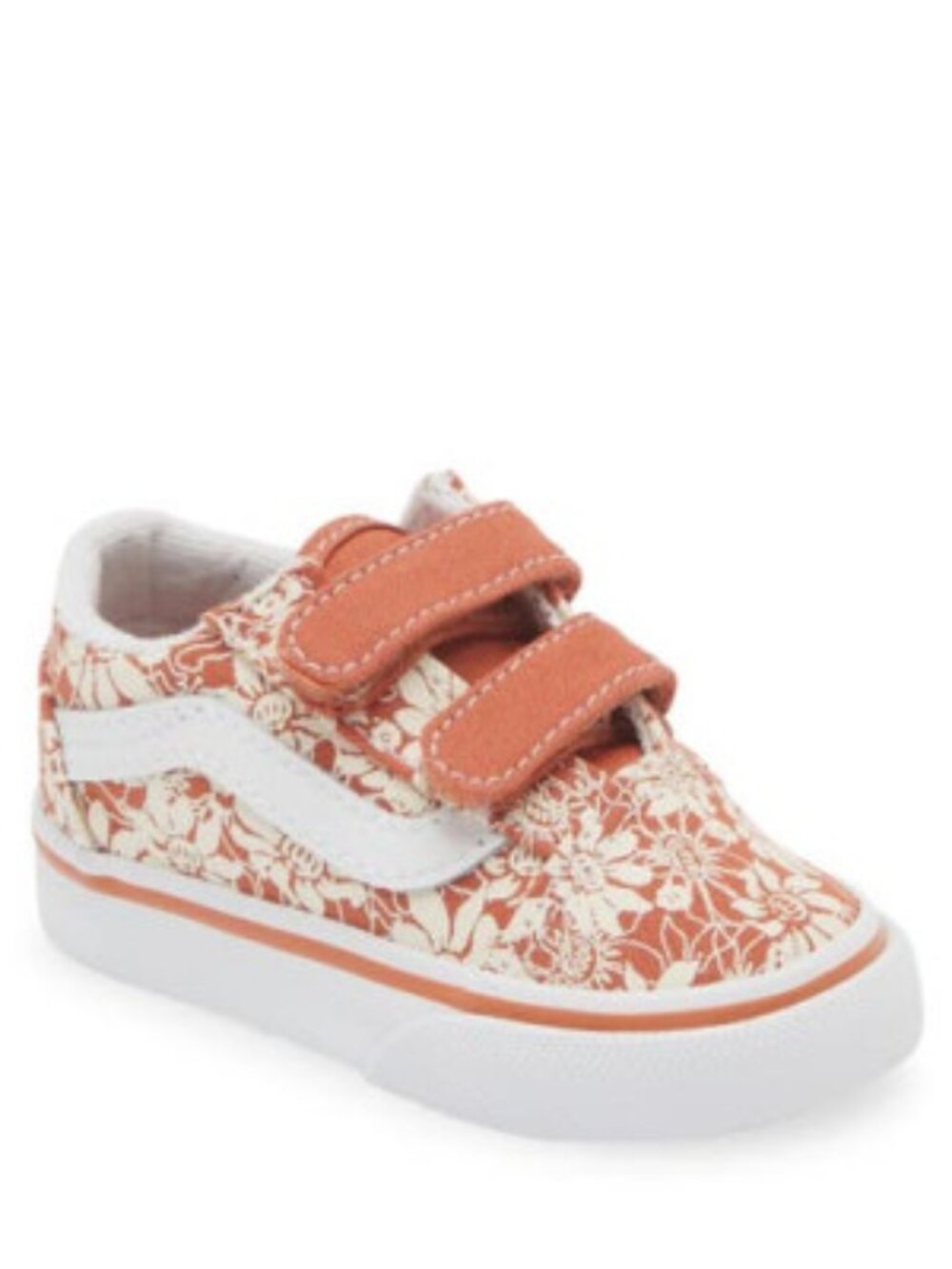 EUC Vans Kids' Old Skool V AUTUMN LEAF Sneaker SIZE 9.5